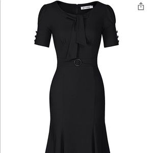 Women’s Retro 50’s Style Fishtail Dress